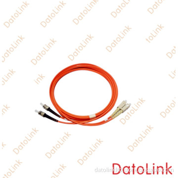 Multimode Patch Cord/Fiber Jumper with St-Sc Connector Duplex